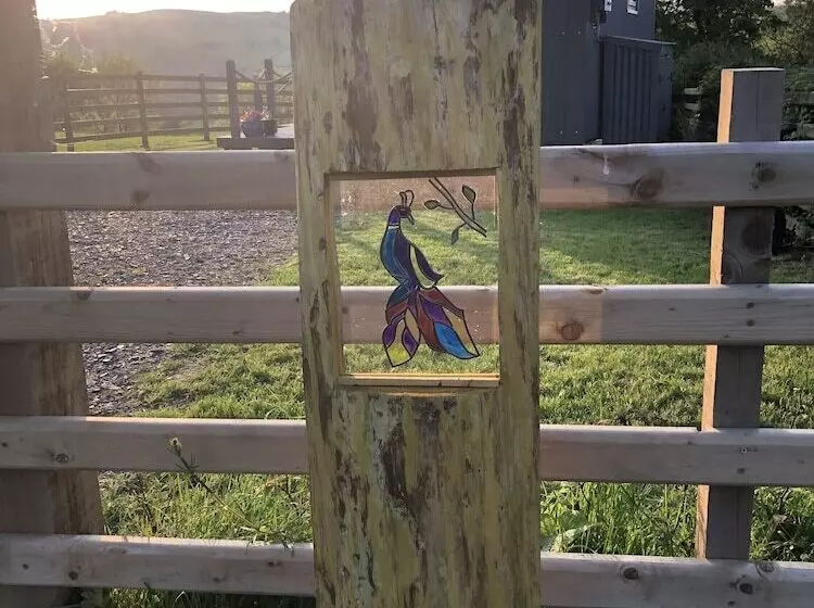The Peacock Shepherds Hut At Hafoty Boeth