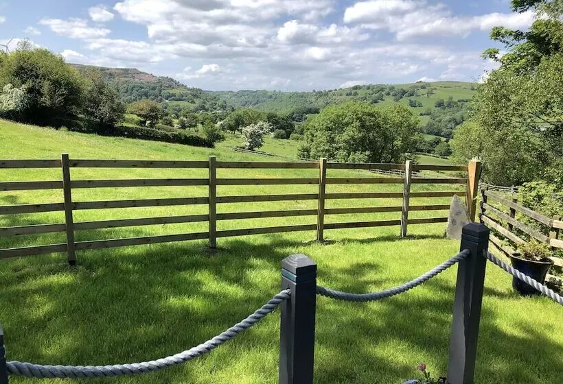 The Peacock Shepherds Hut At Hafoty Boeth