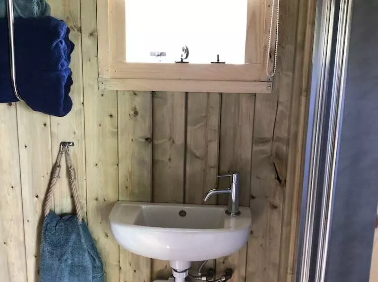 The Peacock Shepherds Hut At Hafoty Boeth