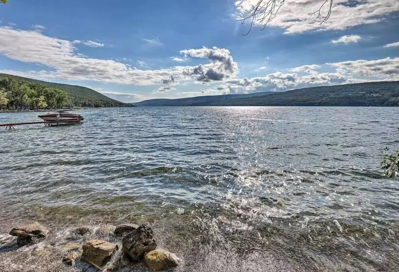 Aunt Al S Place  Home On Canandaigua Lake W/ Deck