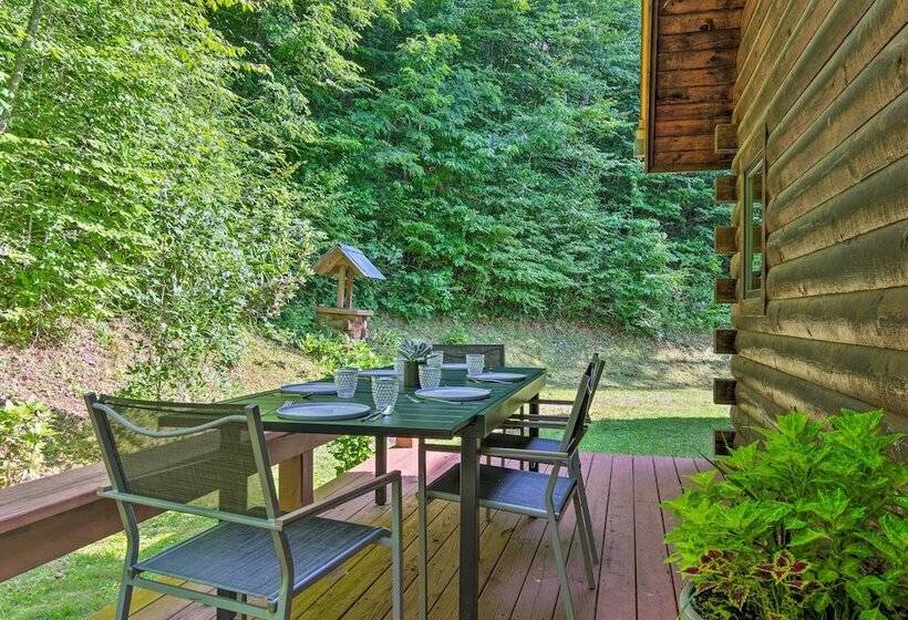 7 Mi To Ski Slopes: Mars Hill Cabin W/ Hot Tub!