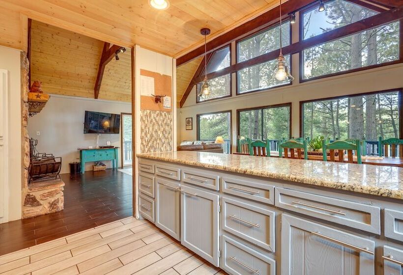 Deluxe A Frame Home W/ Game Room & Deck!