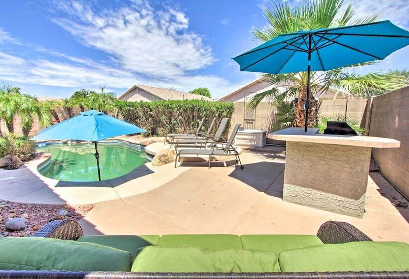 Surprise Escape W/ Heated Pool, Patio & Grill!