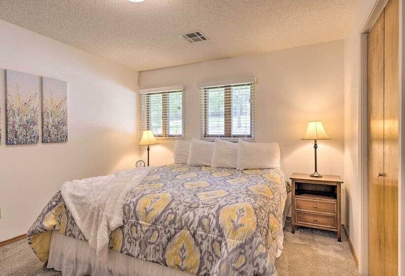 Grand Rogers Lake Home W/ Game Room & Scenic Views