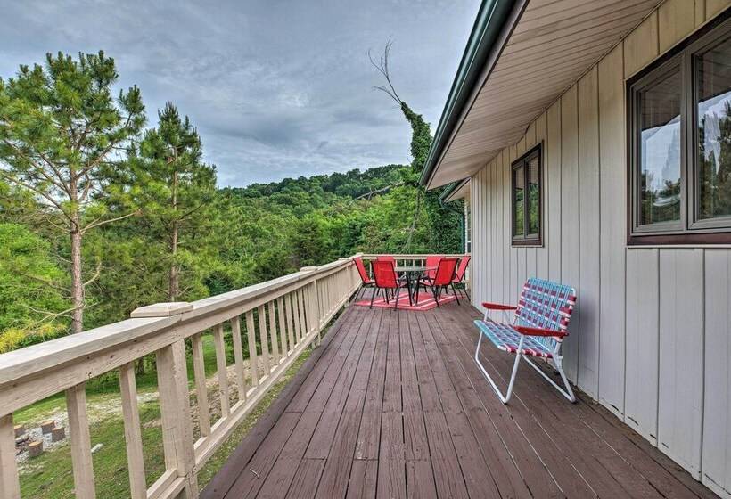 Grand Rogers Lake Home W/ Game Room & Scenic Views