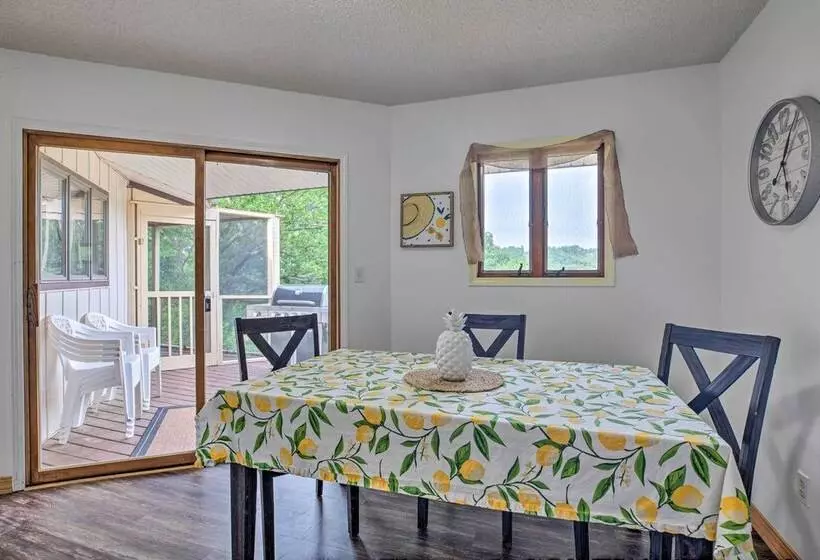 Grand Rogers Lake Home W/ Game Room & Scenic Views