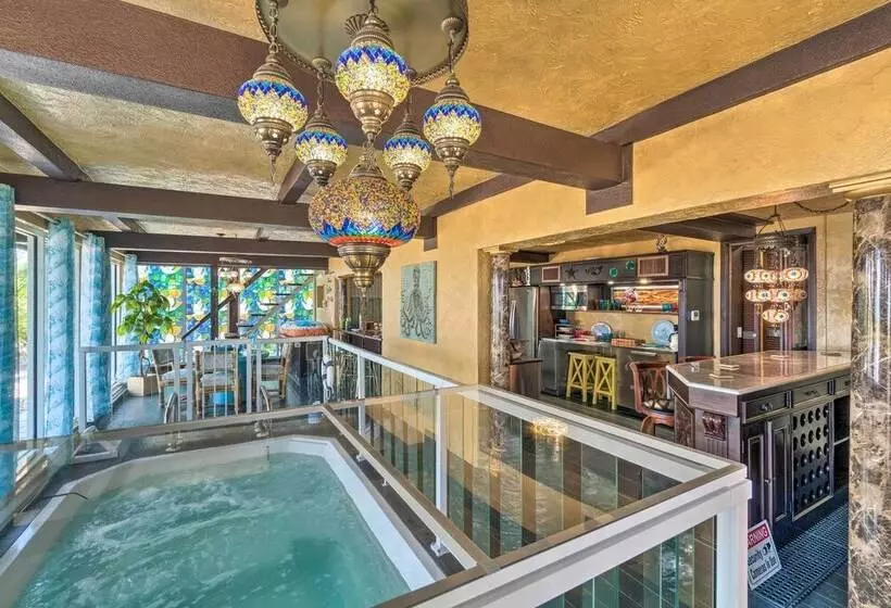 Beachfront Home On Gulf Of Mexico W/ Indoor Pool