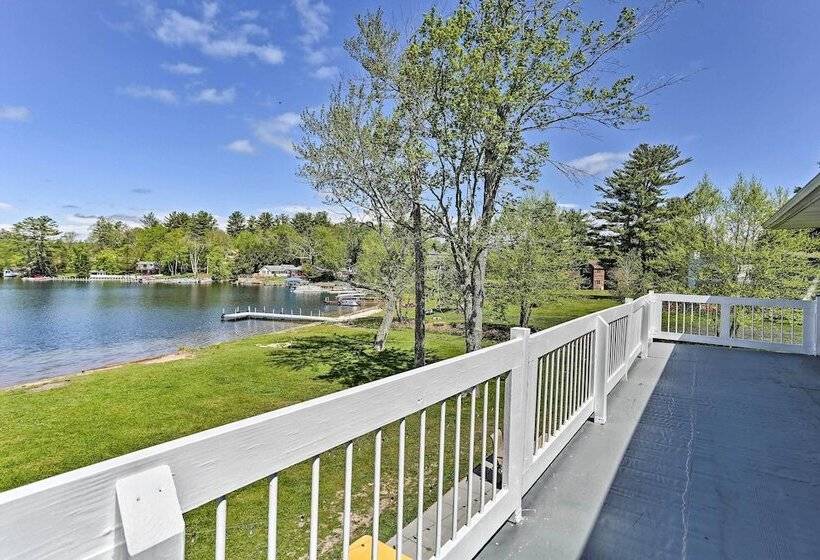 Luxe Lakefront Family Cottage: Private Beach, Dock