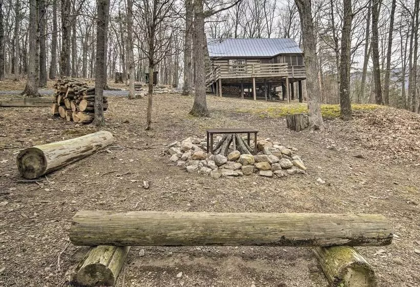 Scenic Cabin W/ Deck & Fire Pit   Near Hiking!