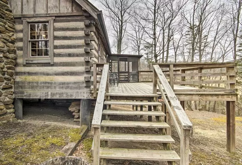 Scenic Cabin W/ Deck & Fire Pit   Near Hiking!