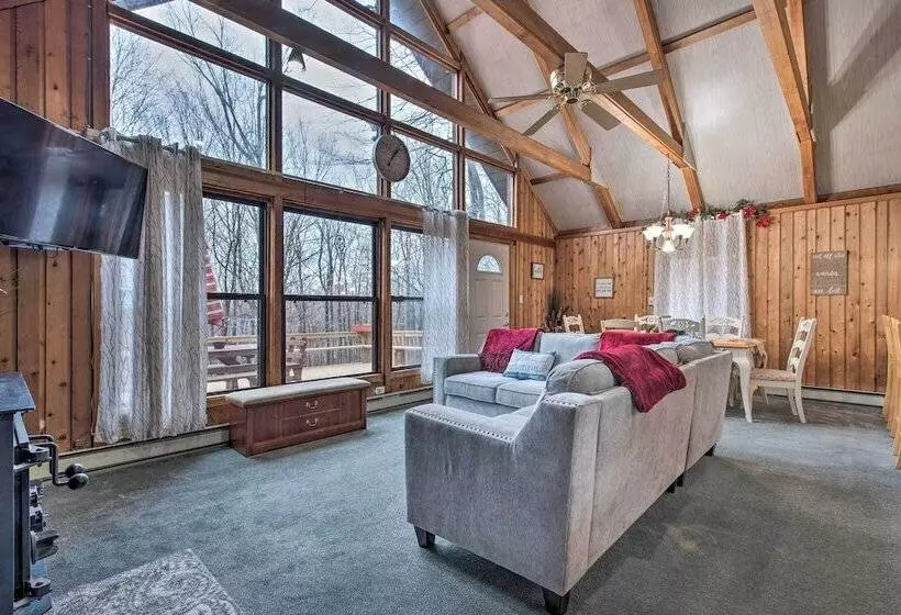 Fire Pit + Community Perks: Gouldsboro Cabin!