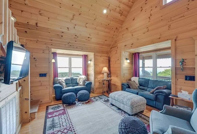 Warm & Cozy Cabin W/ Deck On Top Of The Blue Ridge