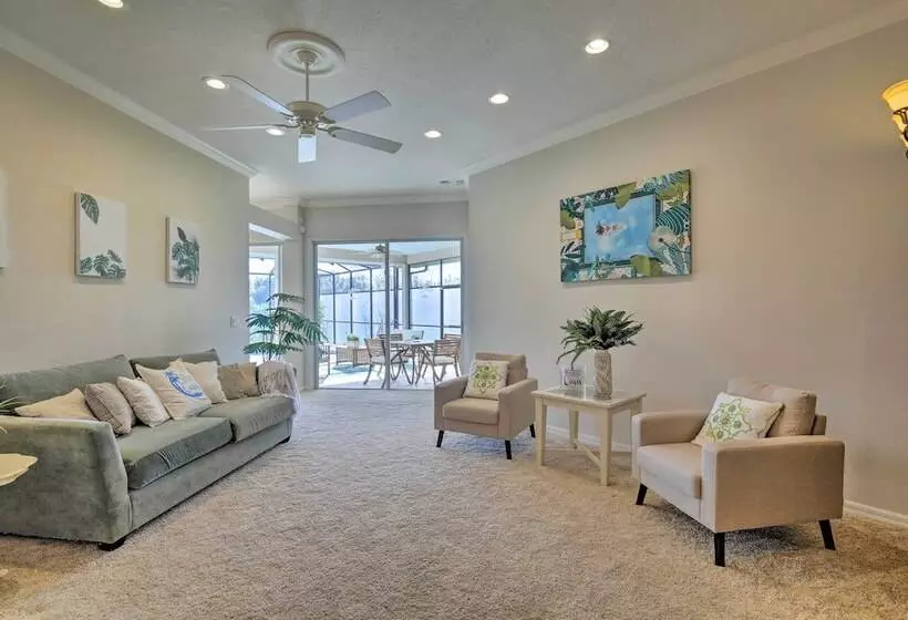 Bright & Sunny Riverview Oasis W/ Pool & Pond