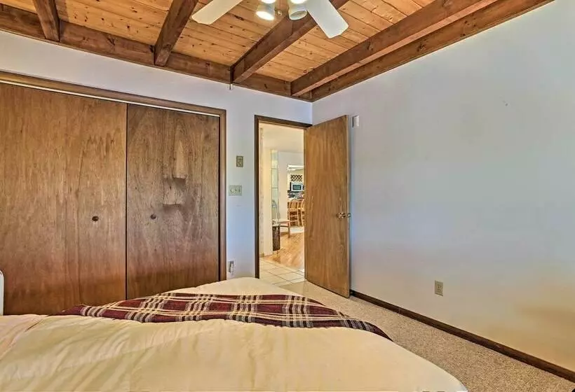 Airy Lake Ariel Home W/ Private Dock + Kayaks!