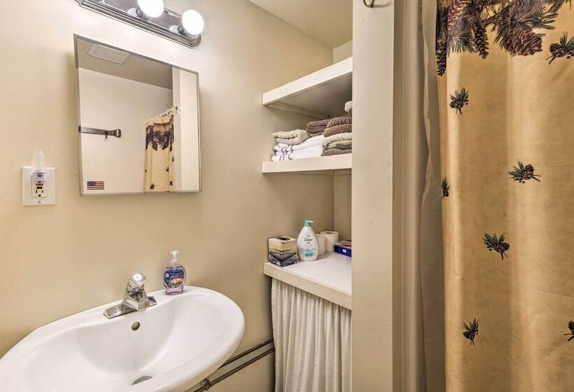 Lake Pleasant Cabin On 3 Acres W/ Private Beach!