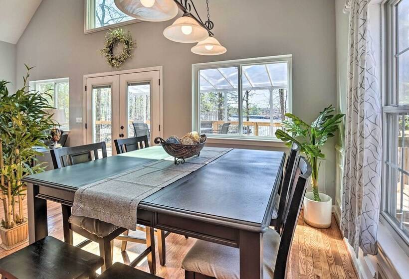 Lakefront Wedowee Home W/ Private Dock & Hot Tub!