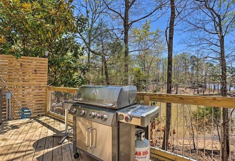 Lakefront Wedowee Home W/ Private Dock & Hot Tub!