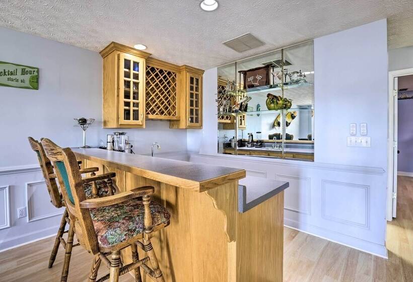 Lakefront Wedowee Home W/ Private Dock & Hot Tub!