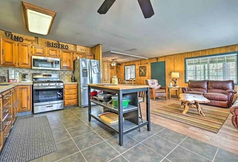 Near Hiking Trails: Woodsy Pine Cabin W/ Fire Pit