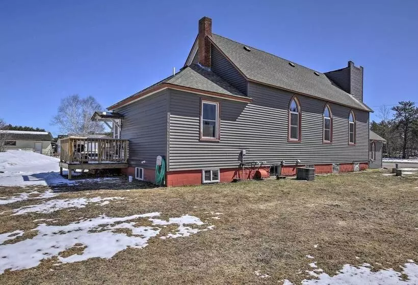 Renovated Historic Church Along Namekagon River!