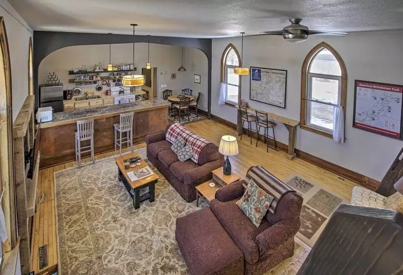 Renovated Historic Church Along Namekagon River!