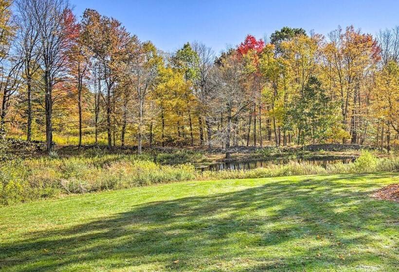 Stunning Pawling Retreat W/ Ponds & Waterfall