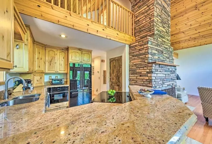 Log Cabin In Payson W/ Deck, Mtn & Creek Views