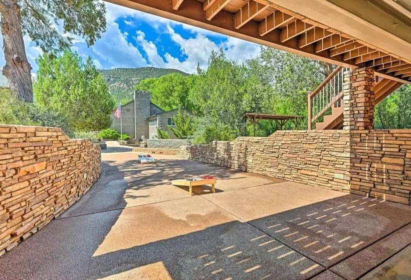 Log Cabin In Payson W/ Deck, Mtn & Creek Views