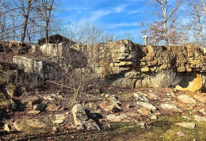 Spacious & Elegant Mountain View Cabin W/ Deck!