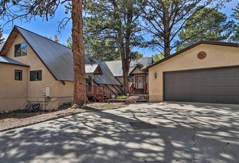 Spacious Nathrop Home W/ Fire Pit & On Site Creek!