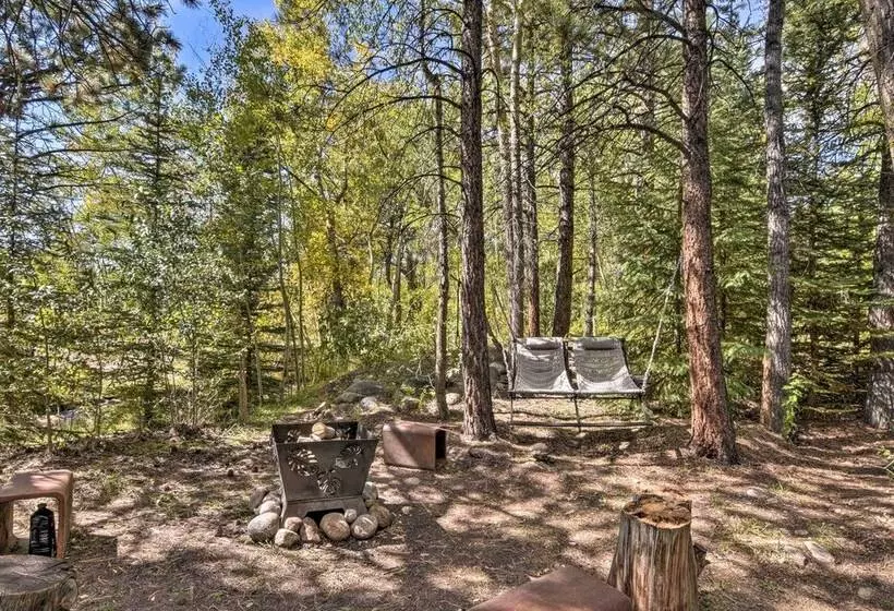 Spacious Nathrop Home W/ Fire Pit & On Site Creek!