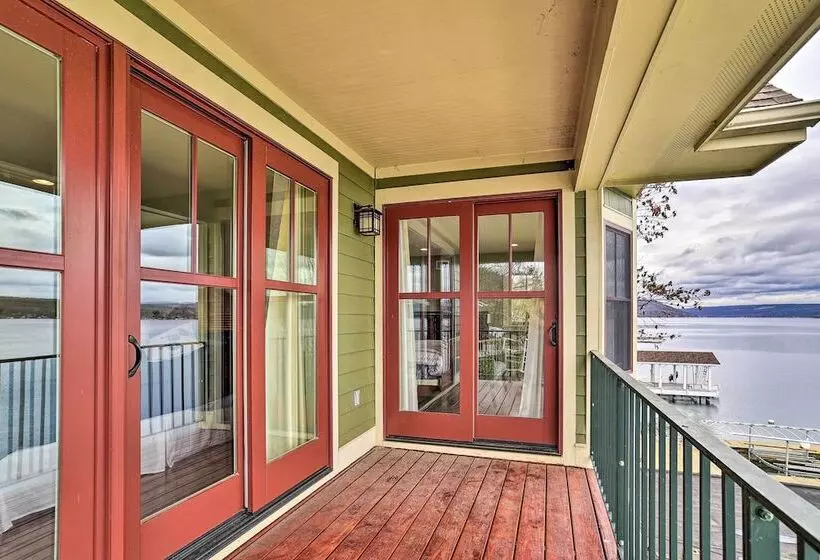 Charming Home On Keuka Lake W/ Dock & Fire Pit!