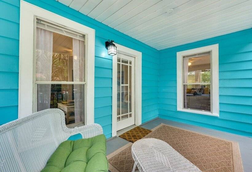 Old Florida Cottage In St Augustine W/ Porch!