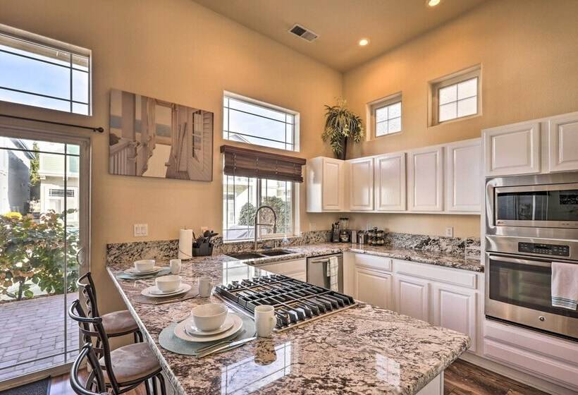 Waterfront Sparks Home: Balcony & Dock!