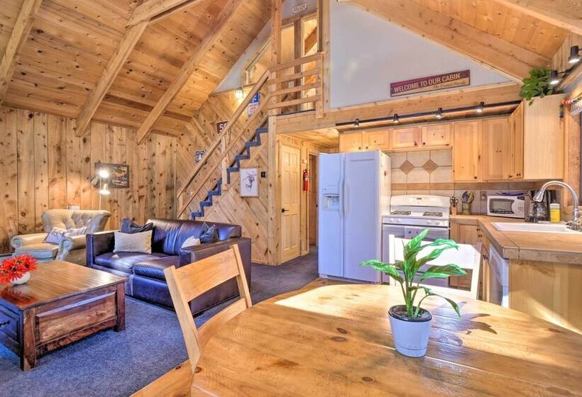 Alma Cloud 9 Cabin W/ Fireplace & Wooded Views!