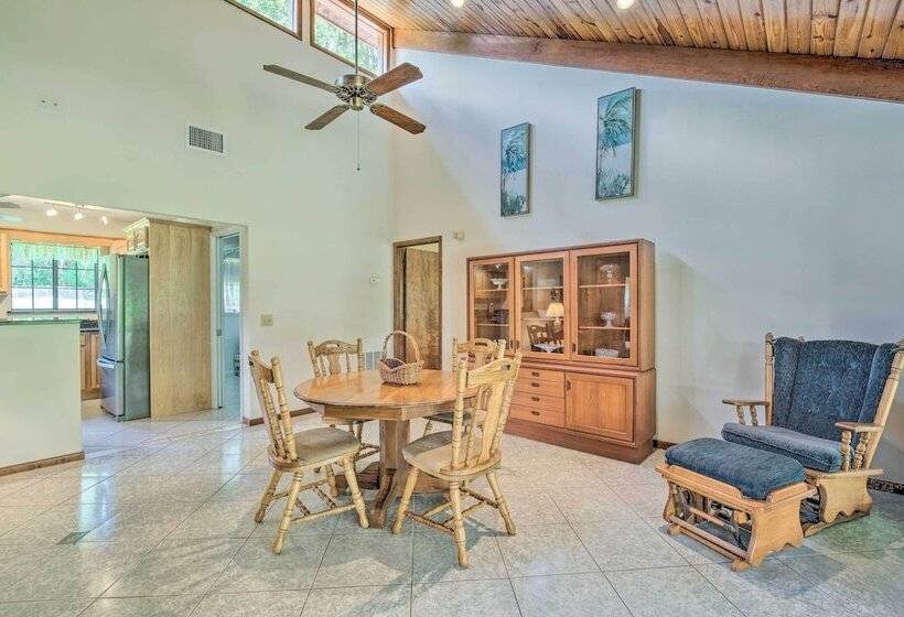 Pet Friendly Inglis Retreat W/ Lake + Dock!