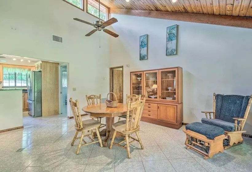 Pet Friendly Inglis Retreat W/ Lake + Dock!