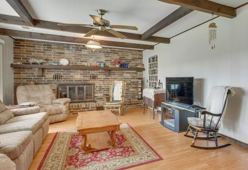 Gassville Home 3 Mi To White River & Trout Fishing