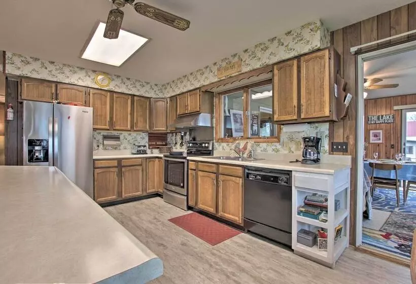 Great Bear Lake Home W/ Private Dock & Fire Pit!