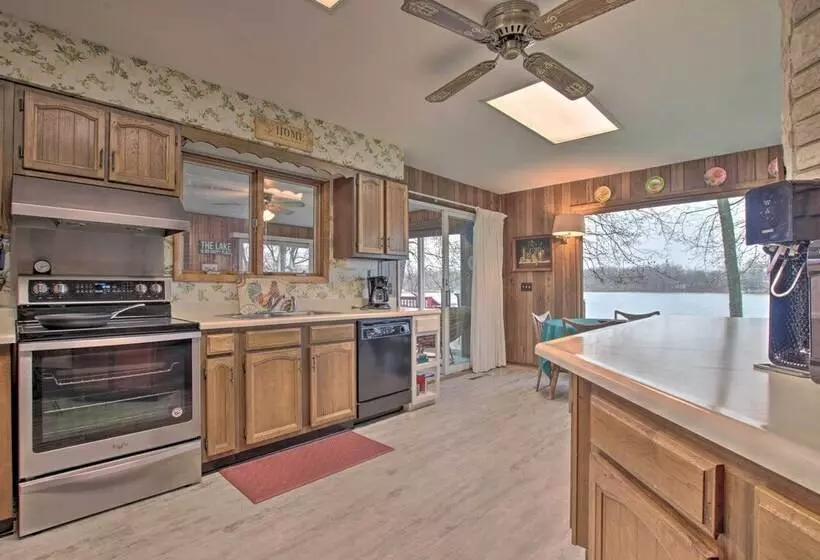 Great Bear Lake Home W/ Private Dock & Fire Pit!