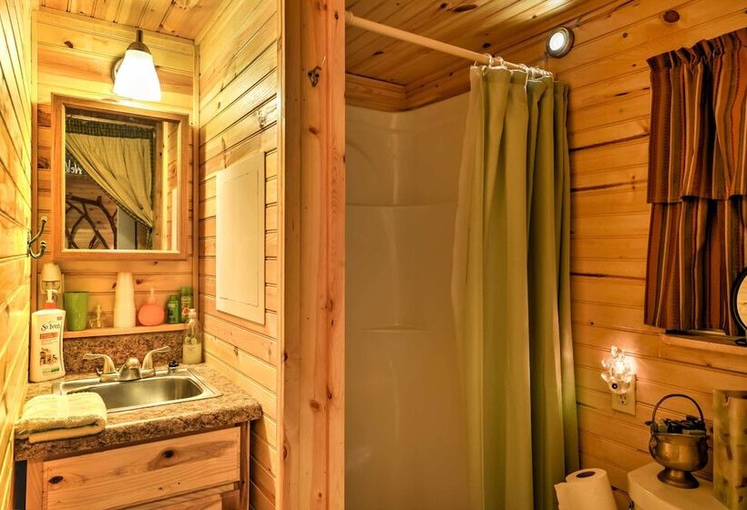 Lotsa Moose Lodge  Pisgah Forest Waterfall Cabin!