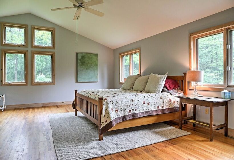 Berkshires Home On 11 Acres W/ Pond & 2 Fire Pits!