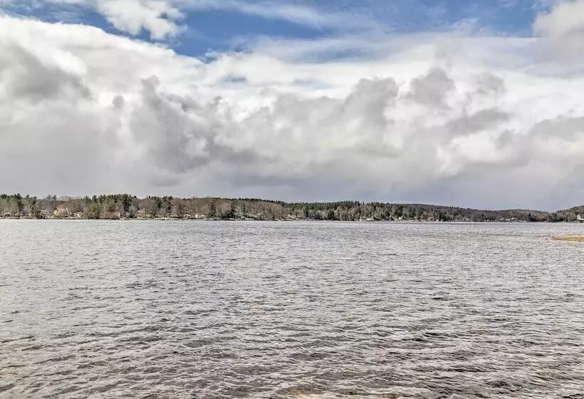 East Otis Reservoir Cabin W/ Porch   Walk To Lake!