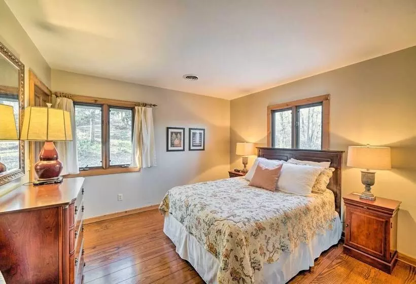 Lakefront Harrison Home W/ Sunroom, Deck, & Dock!