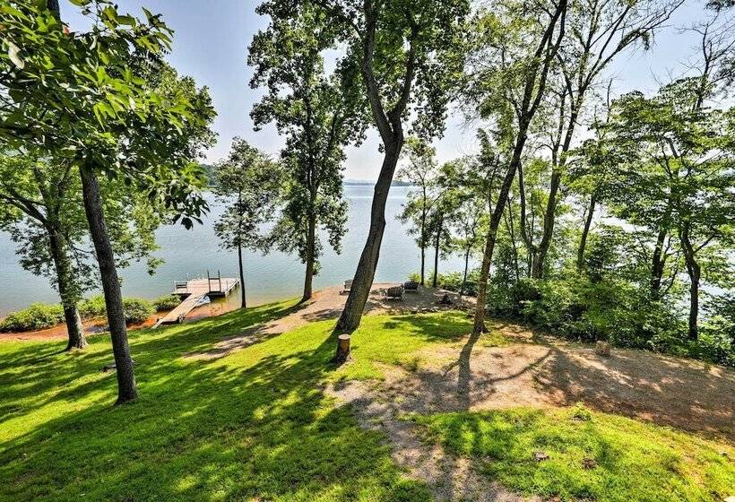 Lakefront Rutledge Home W/ Fire Pit & Private Dock