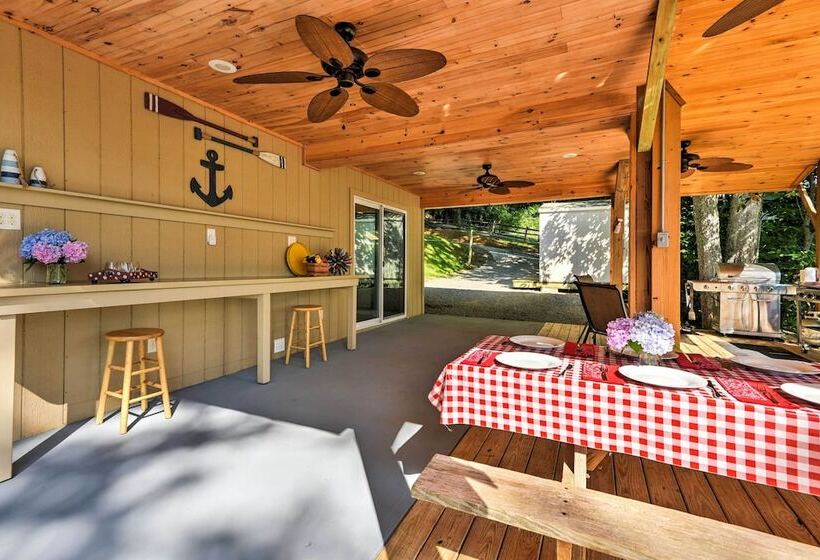 Lakefront Rutledge Home W/ Fire Pit & Private Dock