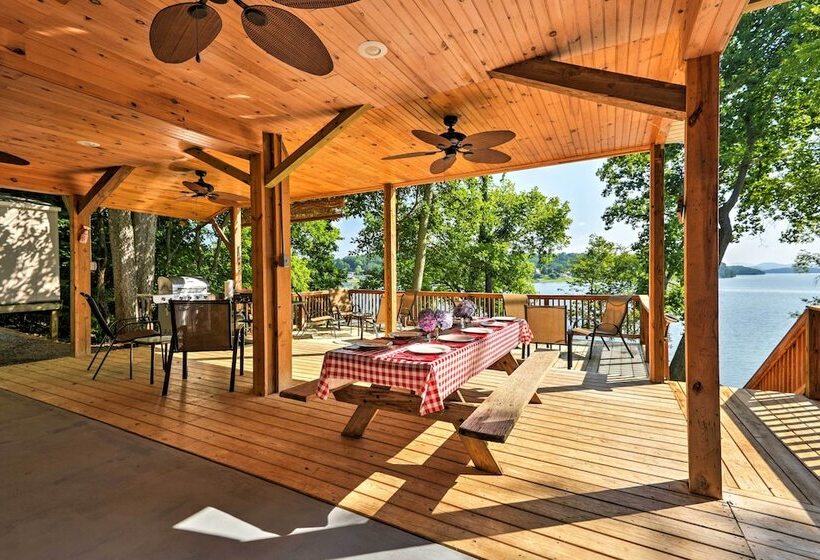 Lakefront Rutledge Home W/ Fire Pit & Private Dock