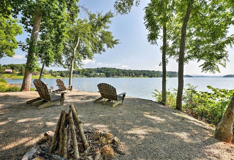 Lakefront Rutledge Home W/ Fire Pit & Private Dock