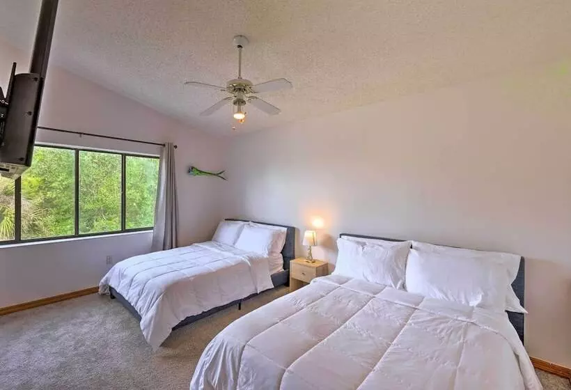 Lovely Palm Coast Retreat W/ Outdoor Kitchen