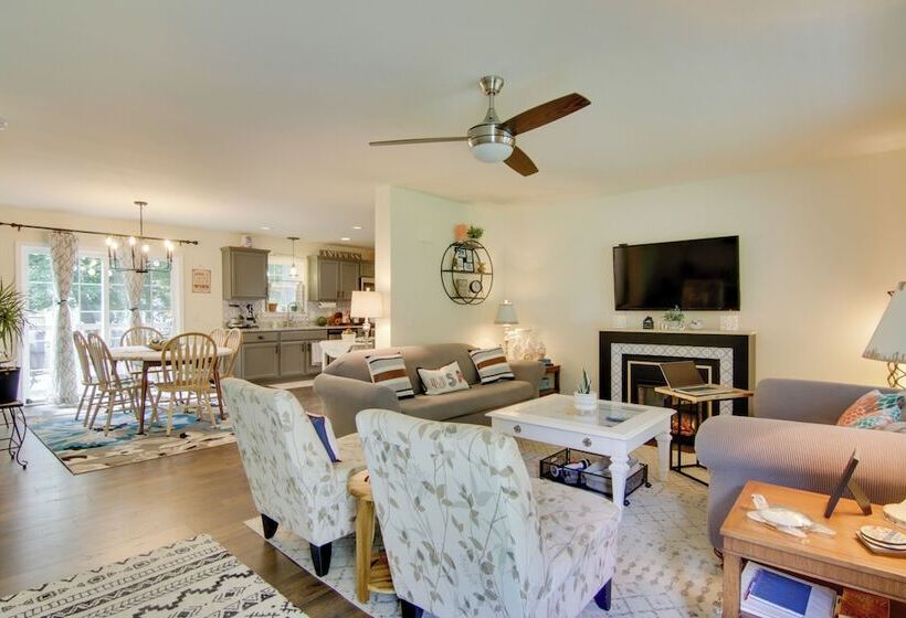 Ocean View Escape ~ 4 Miles To Bethany Beach!